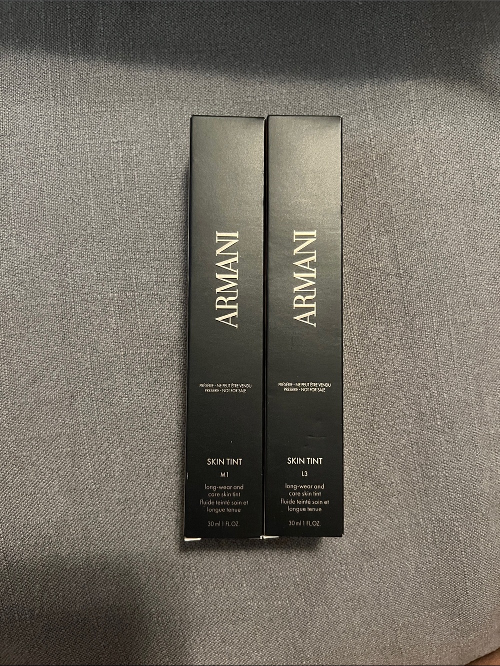 Armani Exchange Skin Tint Duo shades M1 & L3